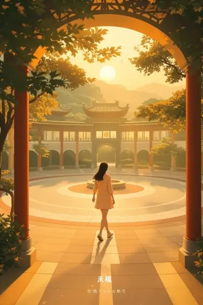 圆环晨光 海报